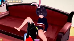 Reproduzir Azur Lane Lesbian Hentai - Encontro fumegante de Shiranui e Nagato