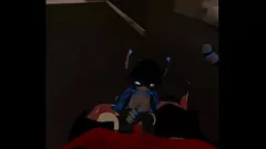 चलाएँ प्यारे vrchat साथी अपने मौखिक उपचार का आनंद लेते हैं - POV परिप्रेक्ष्य
