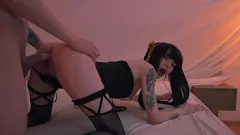 Afspelen Blonde tiener krijgt hardcore doggystyle in strak kutje