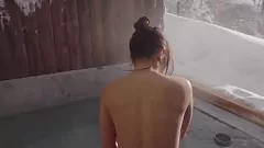 Играть Проведите время с Naughty Nacchi в чувственном Onsen - японский любитель с великолепными сиськами