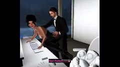 Oynat Animasyonlu Ofis Partisi Şipşak: Seksi Bir Tatil Erotizm Fantezisi