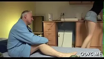 Play Fantasies With Amateurs Let An Older Man Gently Put His Penis In Her Pussy And F